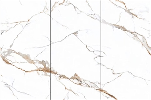 China Top Calacatta Gold Artificial Porcelain Slabs
