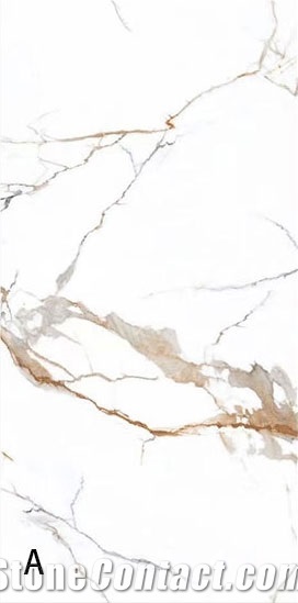 China Top Calacatta Gold Artificial Porcelain Slabs