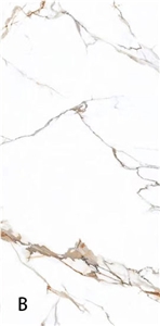 China Top Calacatta Gold Artificial Porcelain Slabs