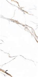 China Top Calacatta Gold Artificial Porcelain Slabs