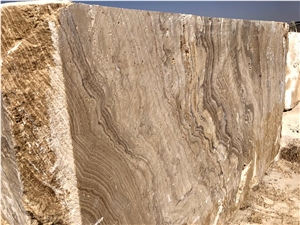 Iran Beige Travertine Blocks, Cream Travertine Blocks