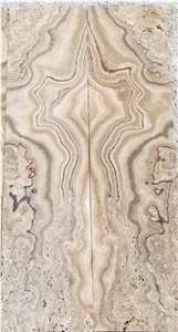 Iran Beige Travertine Blocks, Cream Travertine Blocks
