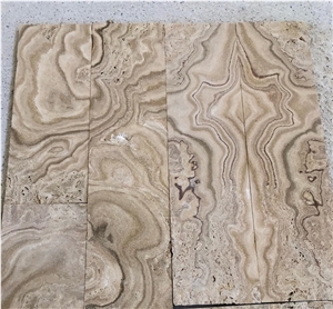 Iran Beige Travertine Blocks, Cream Travertine Blocks