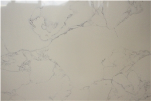 Statuario Quartz Slabs, Artificial Marble