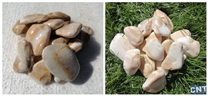 Riviera Stone - Bordeaux - Black - Verde Pino - Red Onyx Pebble Stone, Crushed Stone