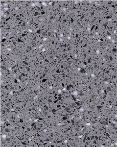 A21-2 (2)Artificial Stone Grey Terrazzo Floor  Wall Tiles