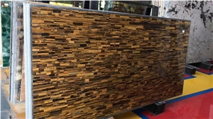 Yellow Tiger Eye Stone Table Tops And Flooring Tiles