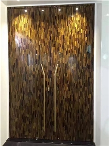 Yellow Tiger Eye Stone Table Tops And Flooring Tiles