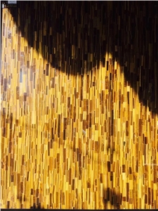 Yellow Tiger Eye Stone Table Tops And Flooring Tiles
