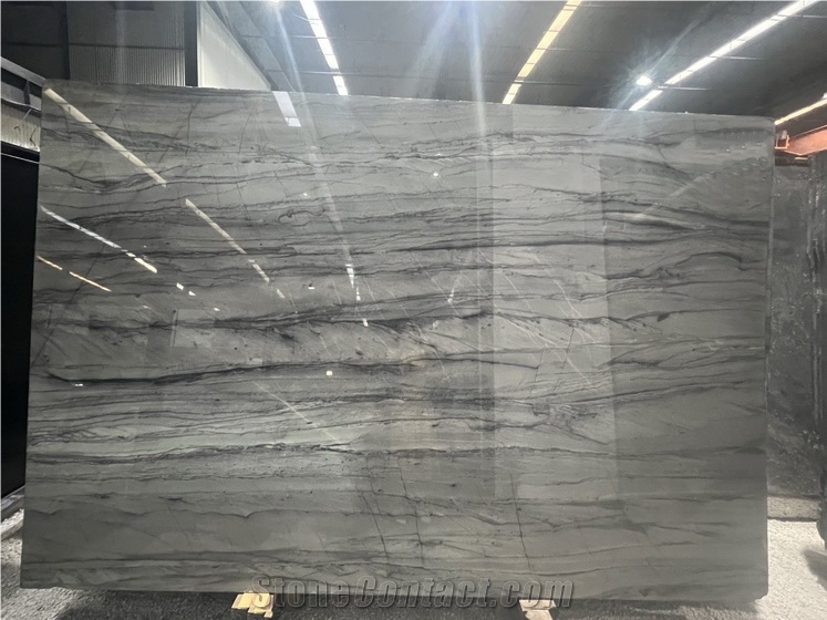 Adamantium Quartzite ,Brazil Brilliant Gray Quartzite Slabs
