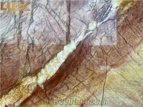 Apache Red Quartzite Slabs For Kitchen Bathroom