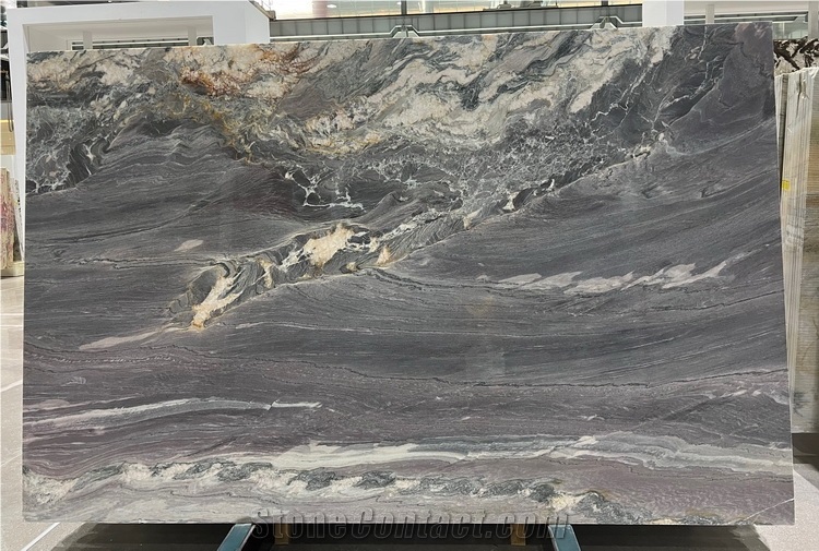 Aquarella Quartzite Slabs Natural Purple Quartzite