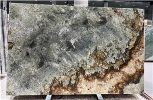 Azurite Granite Slab, Blue Polished Granite Slabs