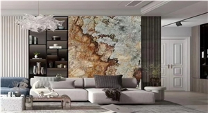 Azurite Granite Slab, Blue Polished Granite Slabs