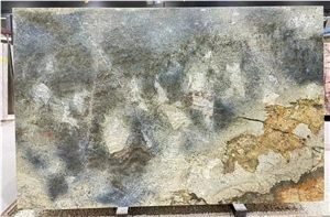 Azurite Granite Slab, Blue Polished Granite Slabs
