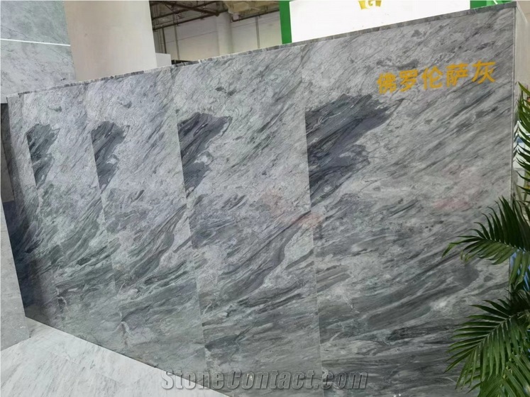 Bardiglio Carrara Grey Marble Slabs,Florence Grey  Marble