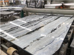 Blue Danube Marble Big Slabs, China Book Match Marble Slabs