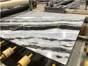 Blue Danube Marble Big Slabs, China Book Match Marble Slabs