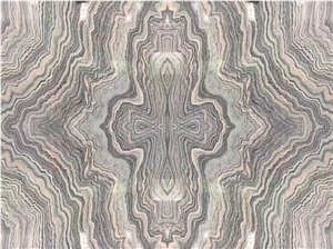 Book Match Cloud Wave Marble, Silver Sand Wave Cloud Slabs