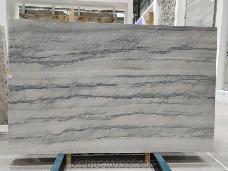 Brazil Everglades Grey Quartzite Slabs