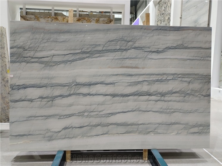 Brazil Everglades Grey Quartzite Slabs