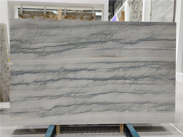 Brazil Everglades Grey Quartzite Slabs