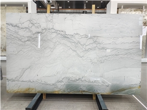Brazil Maldives White Quartzite Slabs For Feature Wall