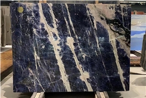 Brazil Sodalite Blue, Sodalita Blue, Sodalita Granite Slabs
