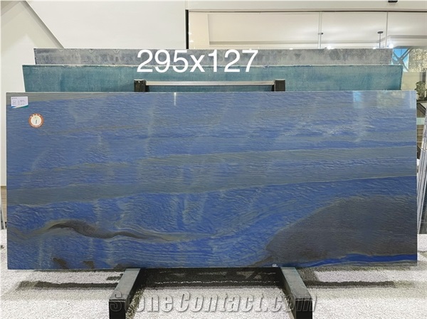 Brazilian Azul Macaubas Quartzite Slabs,Grand Skylight Blue