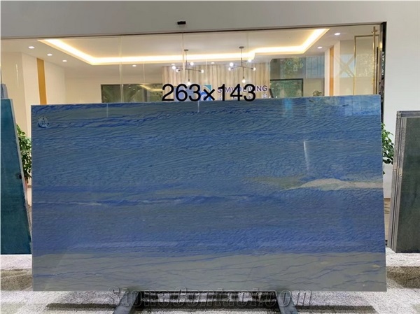 Brazilian Azul Macaubas Quartzite Slabs,Grand Skylight Blue