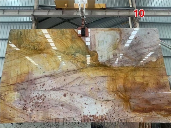 Calypso Gold Quartzite Slabs
