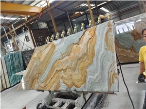 Calypso Gold Quartzite Slabs