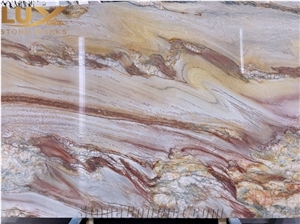 Carpaccio Quartzite Slabs, Carpaccio For Kitchen