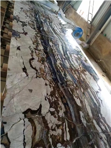 China Dedalus Marble Big Slabs, Delalus Marble Polished Slab
