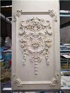 CNC Carvings 3D Carvings Marble Wall Background Panels