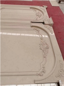 CNC Carvings 3D Carvings Marble Wall Background Panels