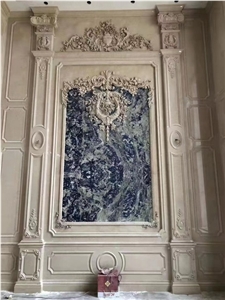 CNC Carvings 3D Carvings Marble Wall Background Panels
