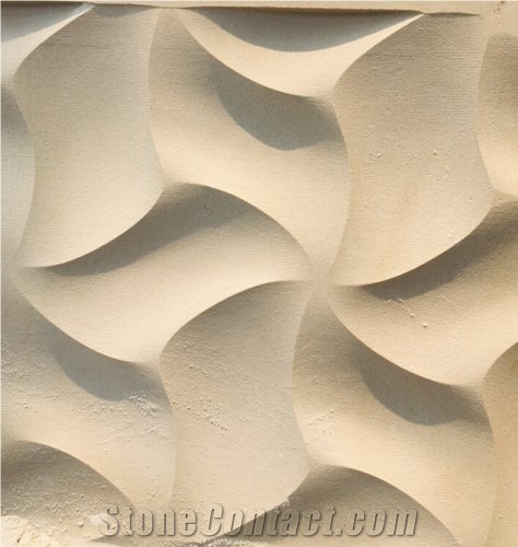 CNC Carvings 3D Carvings Marble Wall Panels
