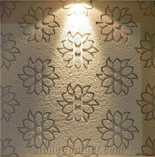 CNC Carvings 3D Carvings Marble Wall Panels
