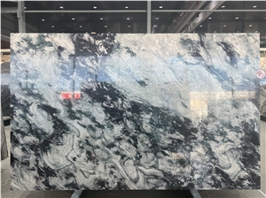 Forest Mist Granite Slabs, Black Forest Fantasy Granite