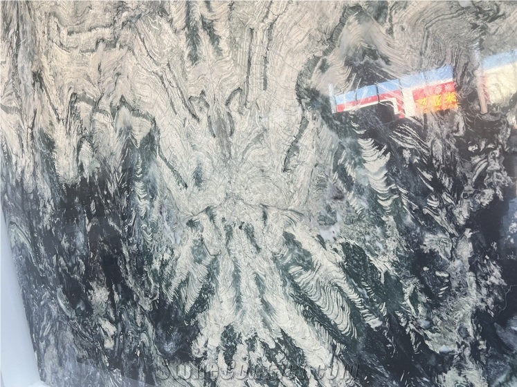 Forest Mist Granite Slabs, Black Forest Fantasy Granite