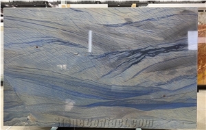 Grand Skylight Quartzite, Azul Macaubas Quartzite Slabs