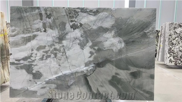 Grey Bardillo Quartzite Slabs, Amazon Green Quartize Slabs