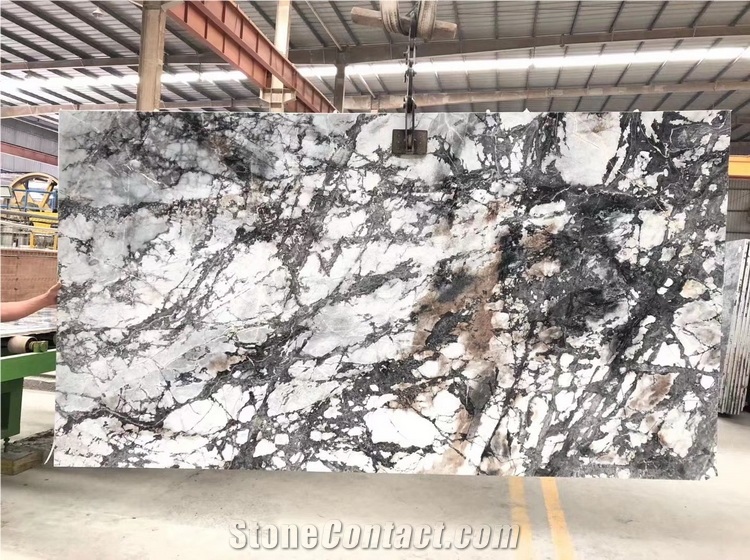 Iceberg Marble, Invisible Grey Marble, Cote D Azur Marble Slab