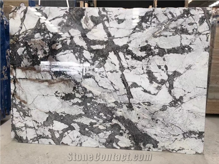 Iceberg Marble, Invisible Grey Marble, Cote D Azur Marble Slab