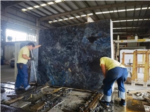 Lemurian Blue Labradorite Blue Granite Slabs,Azul Lemurian