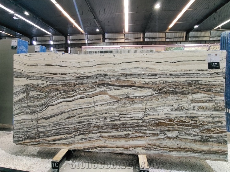 Luxury Faraon Onyx White  Vein Slabs For Feature Wall