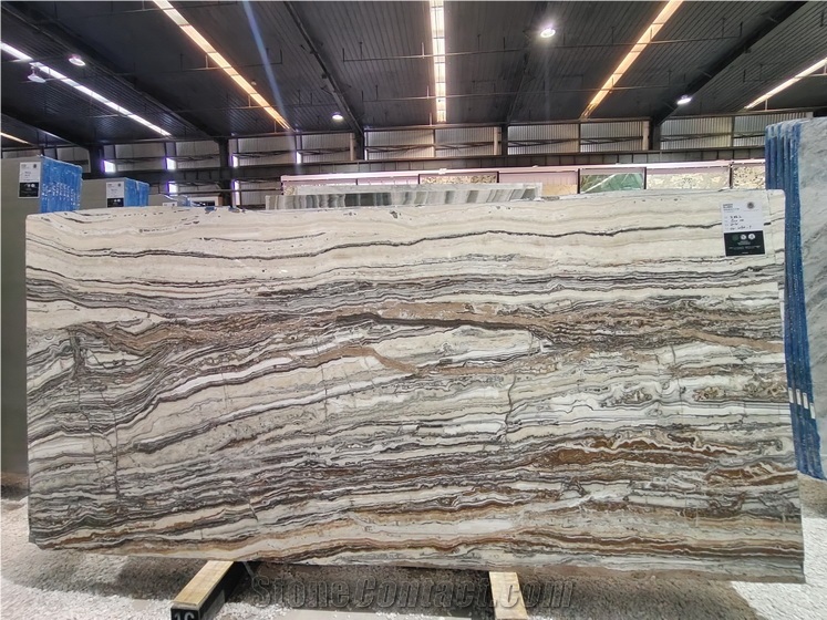 Luxury Faraon Onyx White  Vein Slabs For Feature Wall