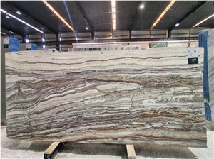 Luxury Faraon Onyx White  Vein Slabs For Feature Wall