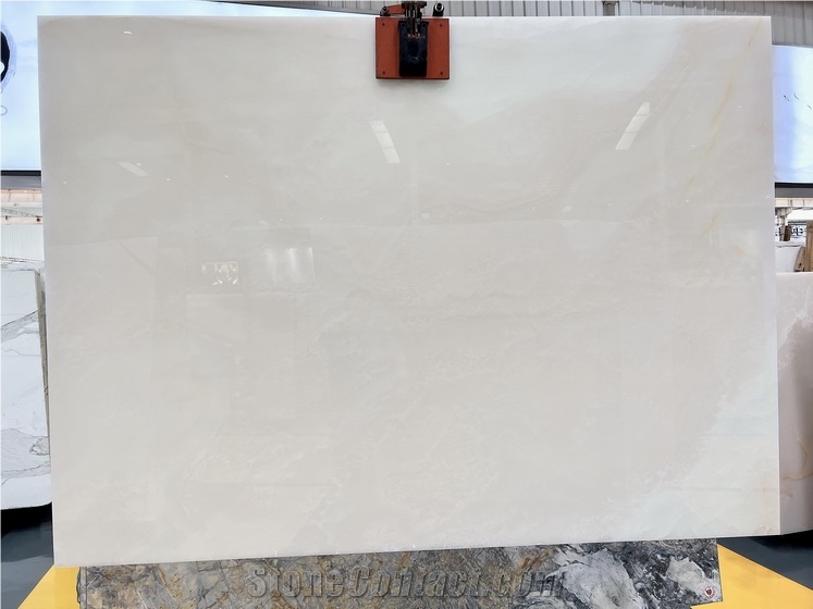 Luxury Pure Onyx Jade White Slabs